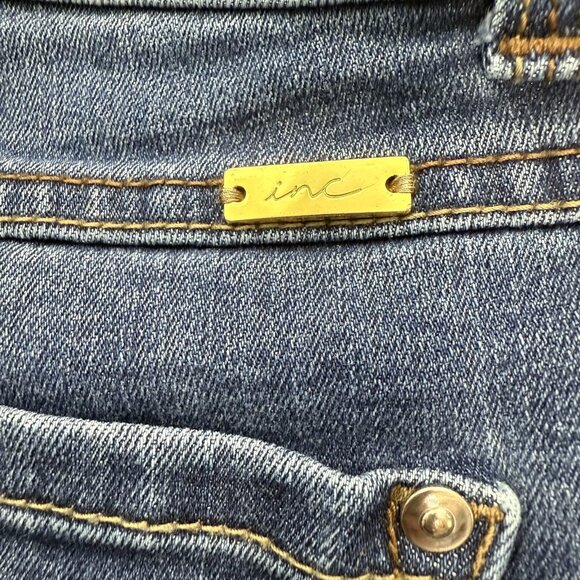INC Jeans Womens 10S Skinny Leg Regular Fit Preppy Blue‎ Denim Stretch 30x28 - Picture 8 of 8